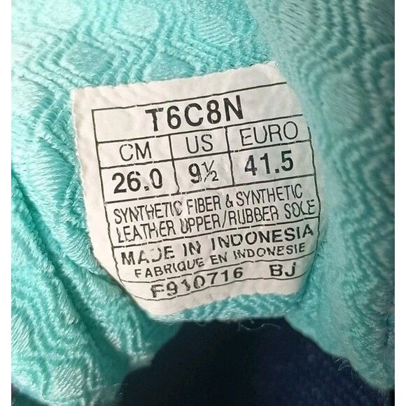 ASICS Gel Cumulus 18 Running Shoes Women's US 9.5 EUR 41.5 Blue Pink Color T6C8N - Picture 13 of 13